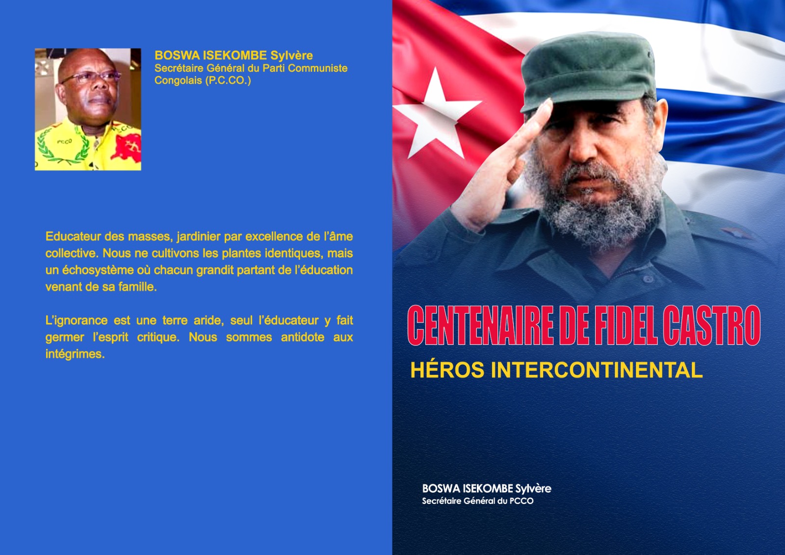 Le 26 juillet, Cuba et le monde libre célèbrent l'attaque de Moncada.